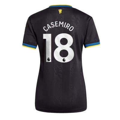 Ženski Nogometni dresi Manchester United Casemiro #18 Tretji 2025-26 Kratek Rokav Ženski Nogometni dresi Manchester United Casemiro #18 Tretji 2025-26 Kratek Rokav